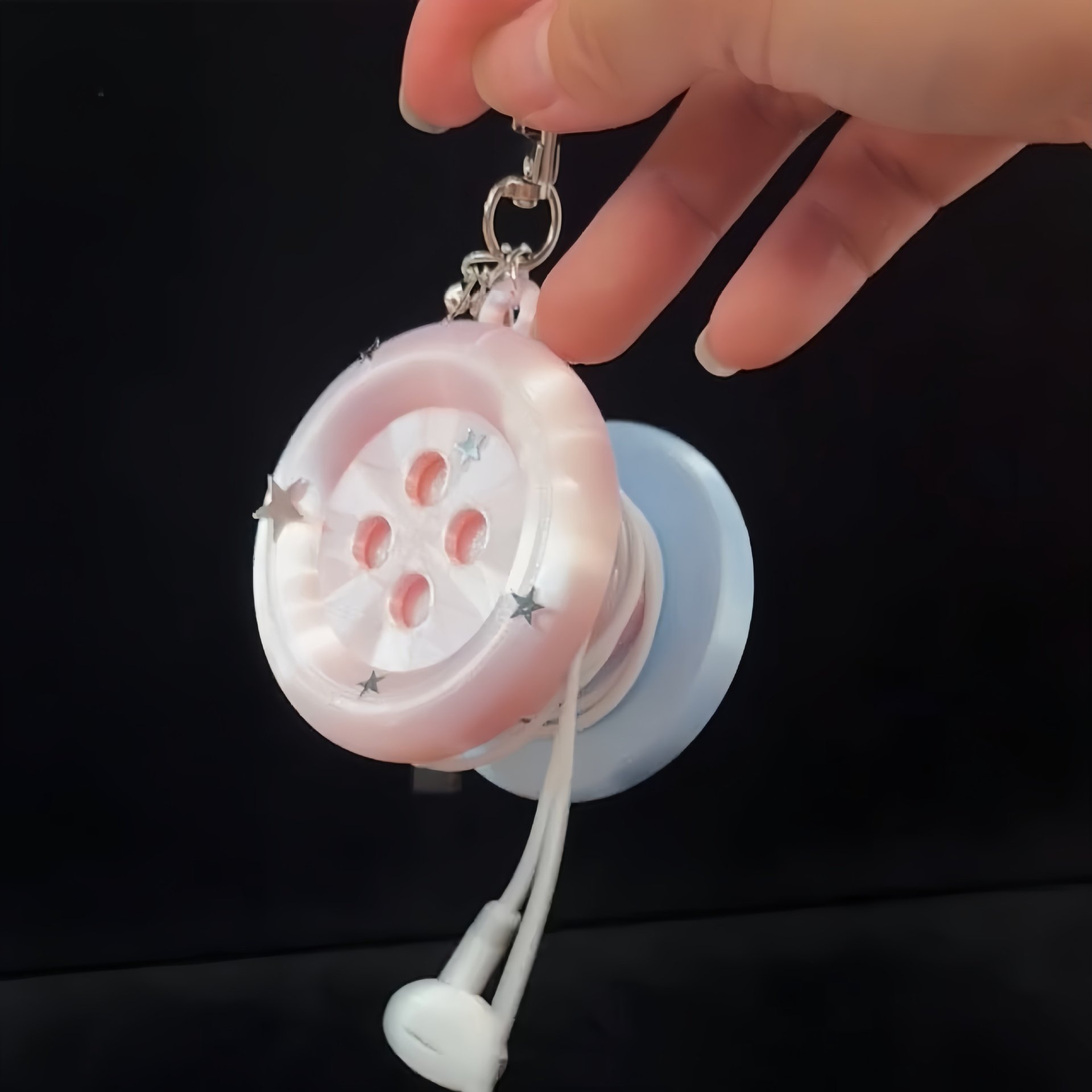 Cable Winder Keychain - Portachiavi 3D Kawaii a Forma di