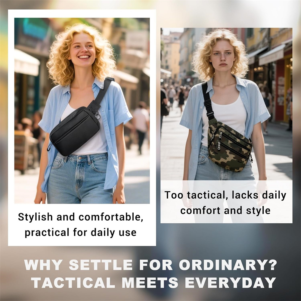 Borsa per pistola da trasporto - Edc Concealed Carry Fanny Pack recensione e prezzo