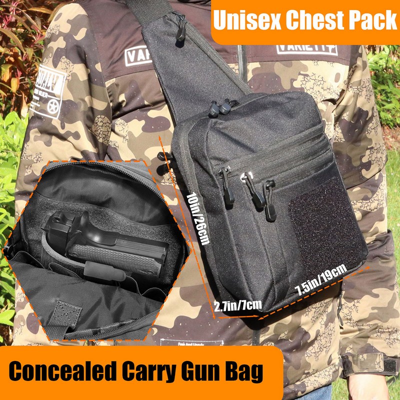 Nuova borsa tattica per il pet - Edc Concealed Carry Backpack recensione e prezzo