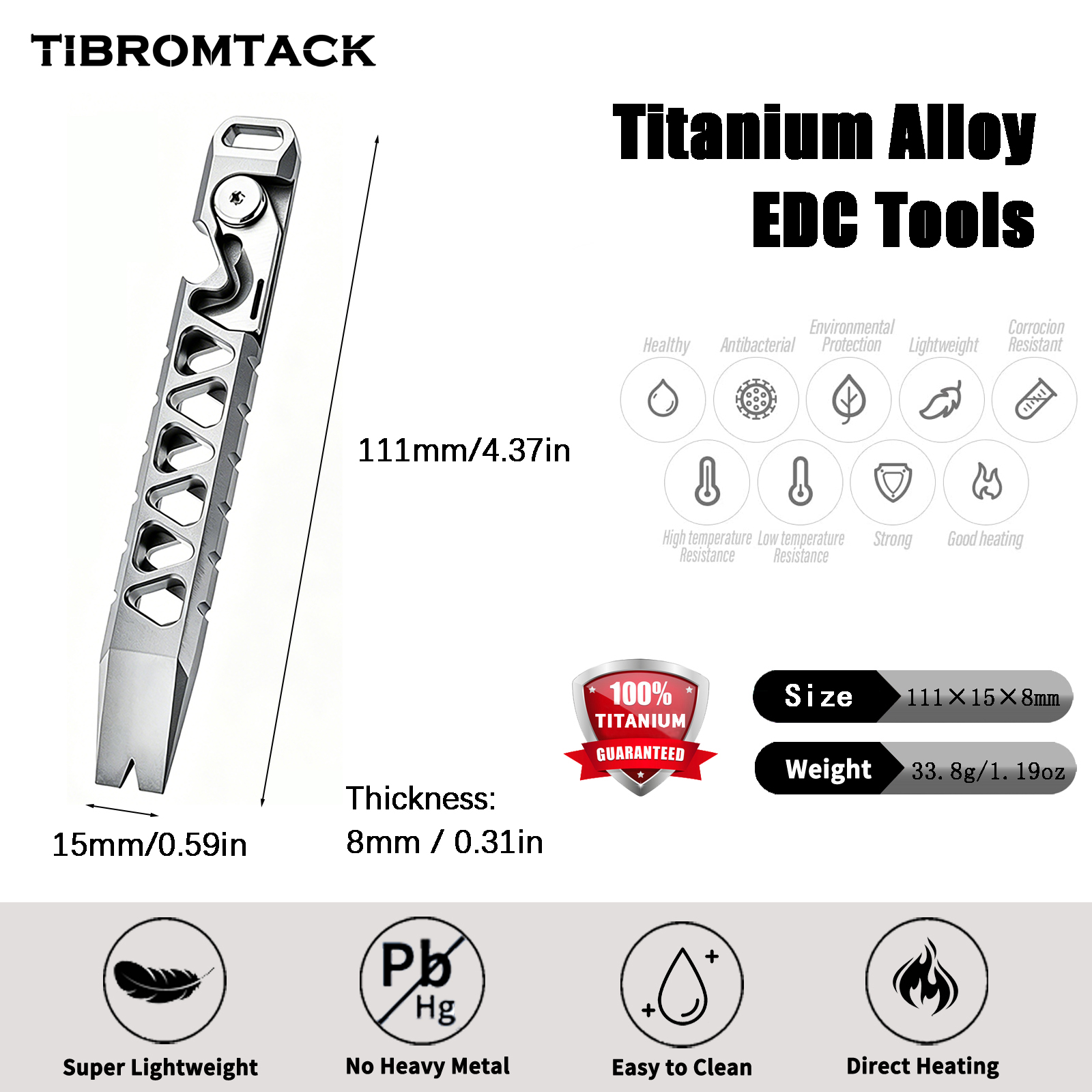 TIBROMTACK Strumento EDC multi - Edc Carry Co recensione e prezzo