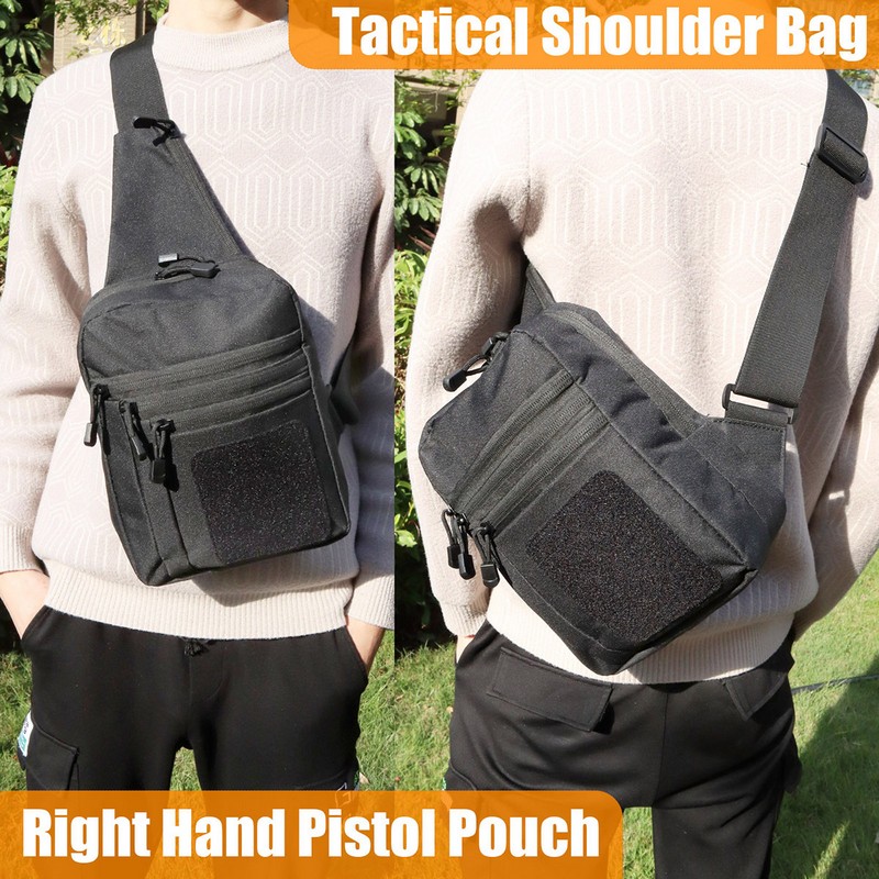New Tactical Chest Bag fondina - Edc Concealed Carry Backpack recensione e prezzo