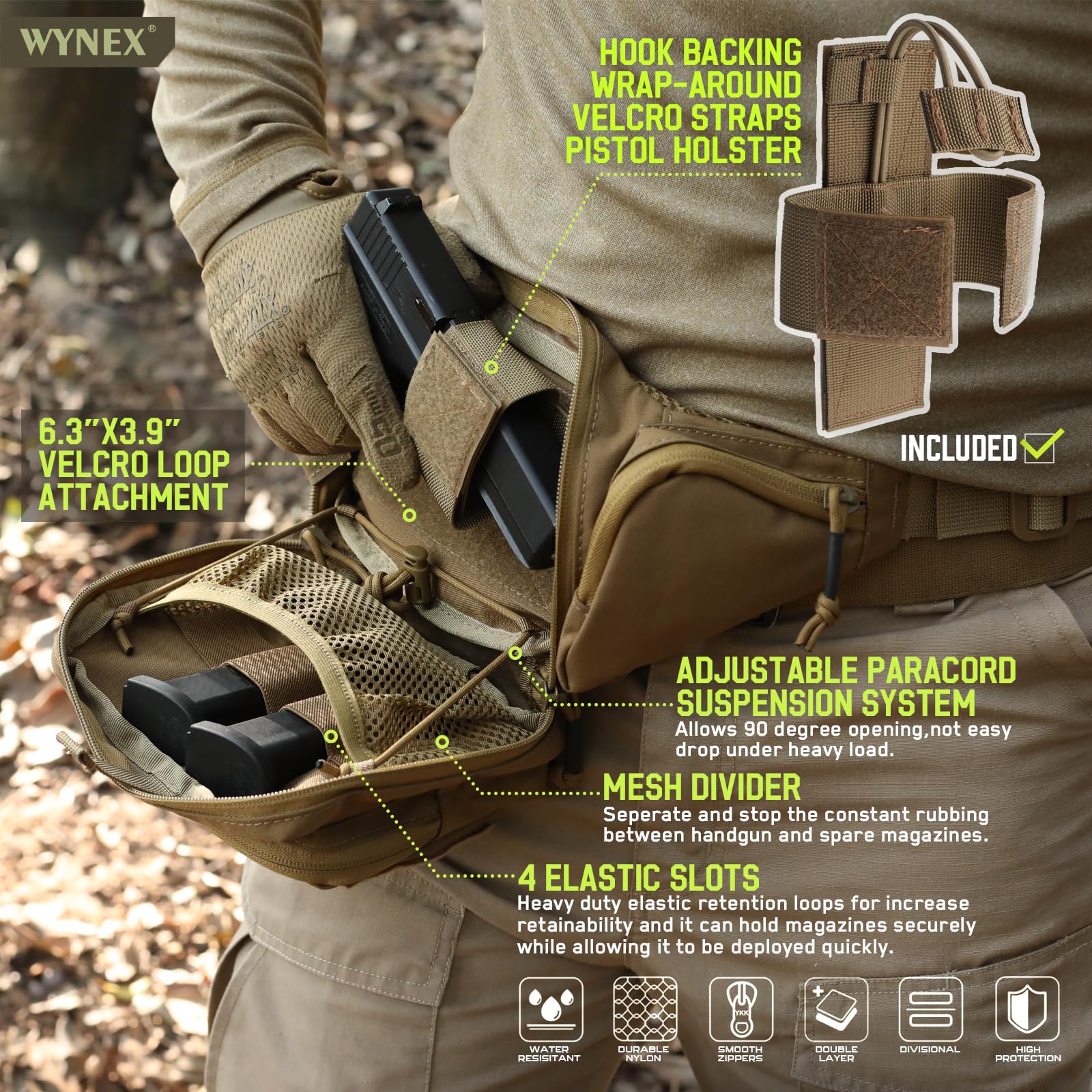 Marsupio Tattico per Trasporto - Edc Concealed Carry Fanny Pack recensione e prezzo
