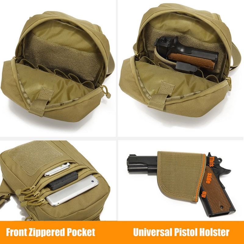 Nuova borsa tattica per il pet - Edc Concealed Carry Backpack recensione e prezzo