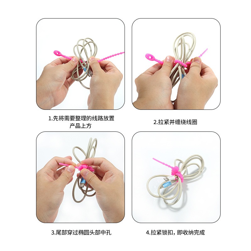 Cinturini in silicone multifun - Cable Winder Keychain recensione e prezzo
