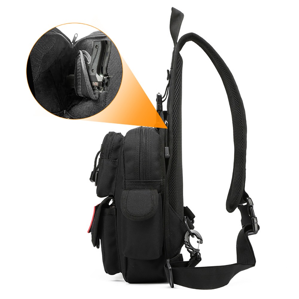 Borsa Tattica per Pistola, Bor - Edc Concealed Carry Backpack recensione e prezzo