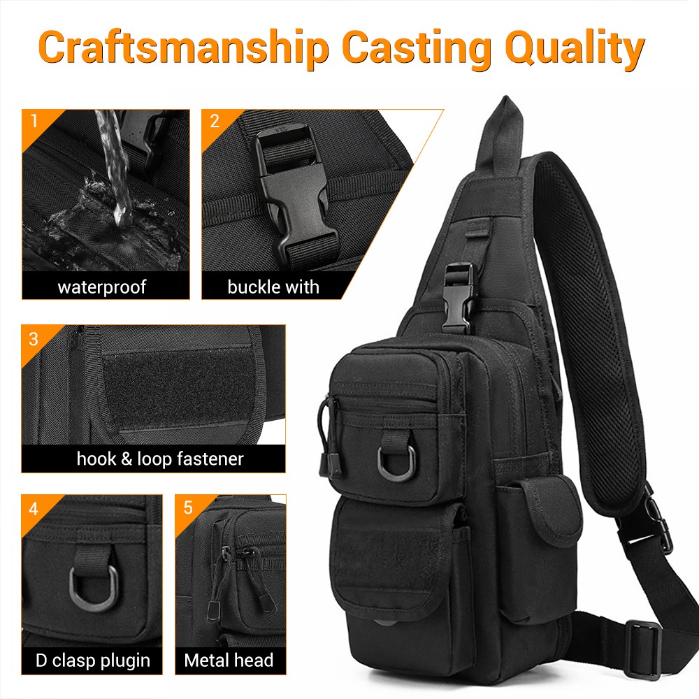 Borsa Tattica per Pistola, Bor - Edc Concealed Carry Backpack recensione e prezzo