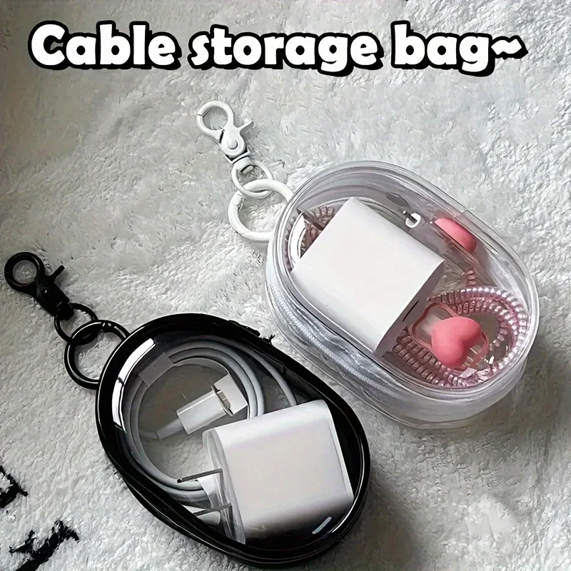 Borsa Portatile Mini Trasparen - Cable Winder Keychain recensione e prezzo