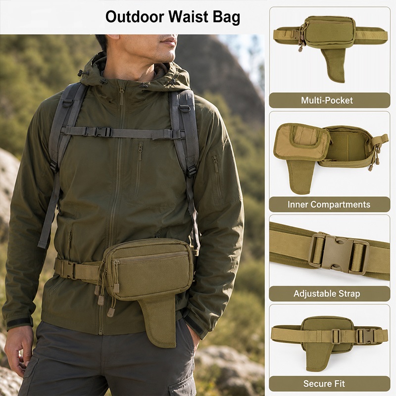 Marsupio Multifunzionale in Ny - Edc Concealed Carry Fanny Pack recensione e prezzo